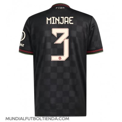 Camiseta Bayern Munich Kim Min-jae #3 Tercera Equipación Replica 2025-26 mangas cortas Camiseta Bayern Munich Kim Min-jae #3 Tercera Equipación Replica 2025-26 mangas cortas